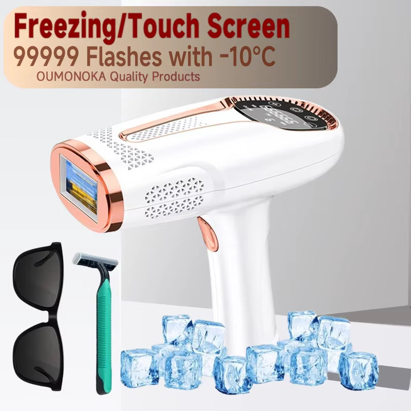 Permanent Laser Hair Removal Bikini Women'S IPL Depilators Shaver Facial Hair Cutting Machine Men'S Razo to Remove Hair Trimmer