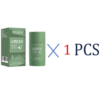 Green Tea Mask Stick Refreshing Oil Control Shrink Pores Green Tea Clean  Reproduce the Skin'S Pure
