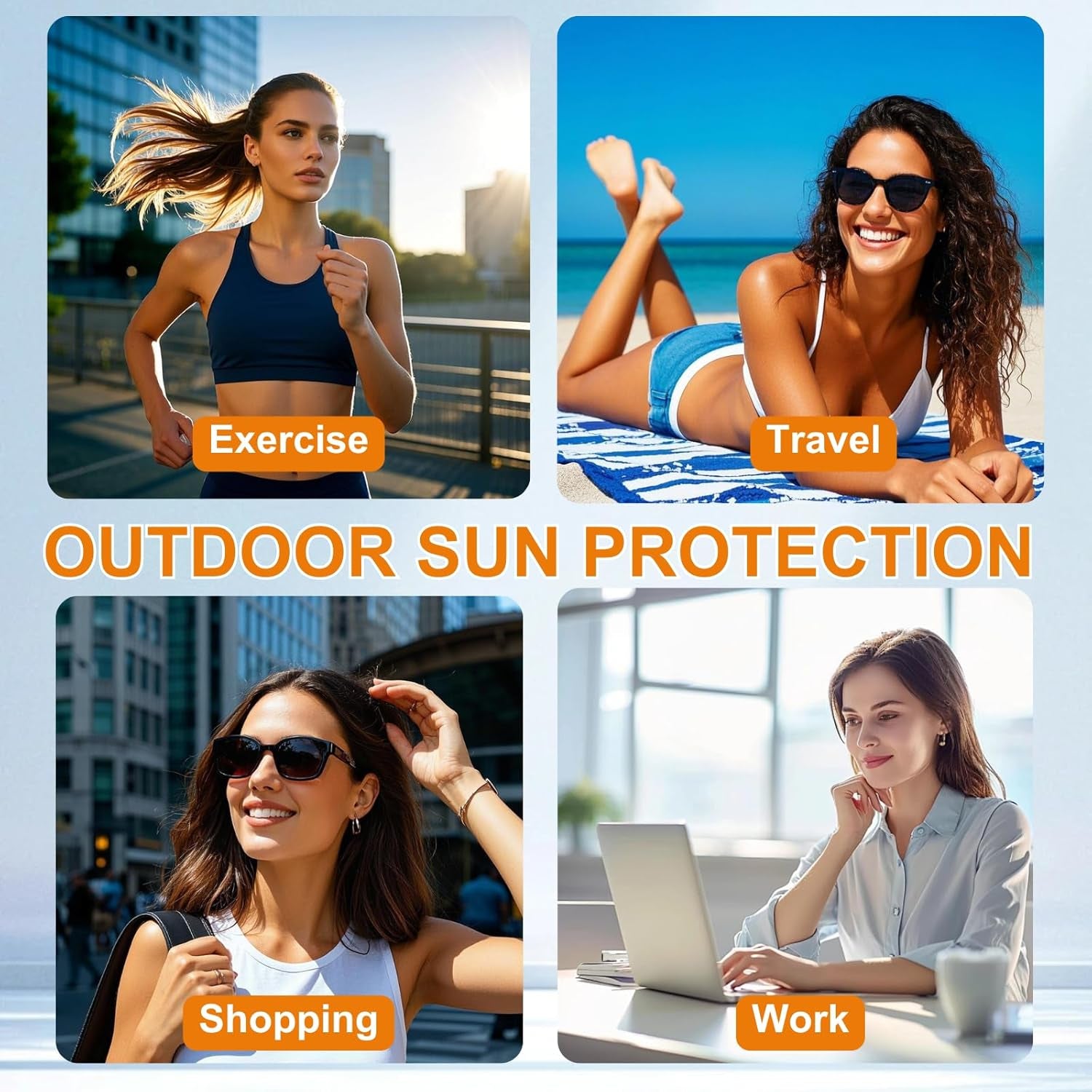 Spf 100 Face Sunscreen Moisturizer - Travel Size Sunblock - Oil Free Facial Sun Screen - Sun Screen Protector for Face & Body - Non-Greasy,No White Cast Waterproof Sunscreen Lotion -Dry Oily Skincare