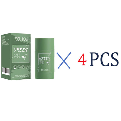 Green Tea Mask Stick Refreshing Oil Control Shrink Pores Green Tea Clean  Reproduce the Skin'S Pure